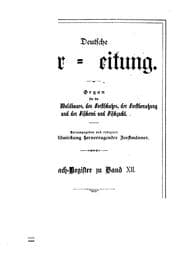 Tapa de Deutsche Forst-zeitung