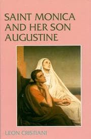 Tapa de Saint Monica and her son Augustine (331-387)