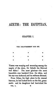 Tapa de Azeth, the Egyptian [by E.L. Linton].