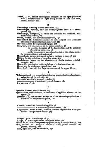 Tapa de Ophthalmic review