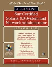 Tapa de Sun certified Solaris 9.0 system and network administrator