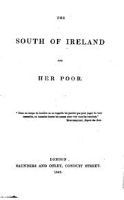 Tapa de The south of Ireland and her poor