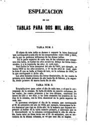 Tapa de Almanaque para dos mil años: Ó sean los comprendidos entre 1800 y 3800