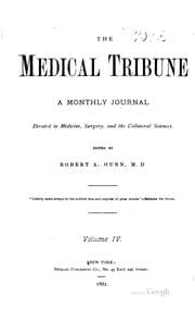 Tapa de Medical Tribune: A Monthly Magazine