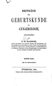 Tapa de Beiträge zur Geburtskunde und Gynäkologie