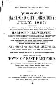 Tapa de Geer's Hartford City Directory