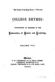 Tapa de College Rhymes