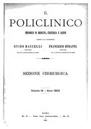 Tapa de Policlinico: sezione chirurgica