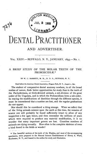 Tapa de Dental Practitioner and Advertiser