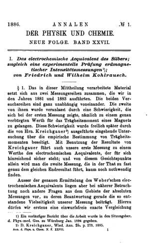 Tapa de Annalen der Physik