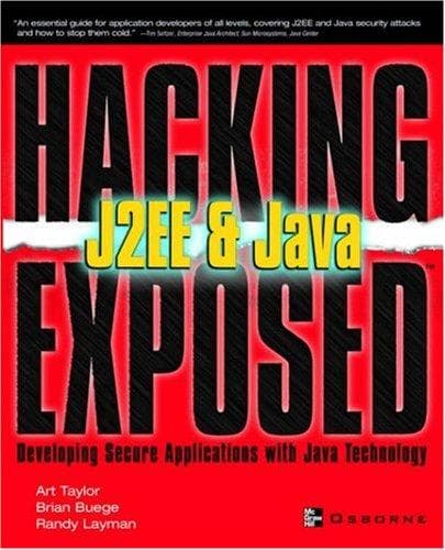 Tapa de Hacking exposed J2EE & Java
