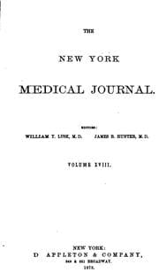 Tapa de New York Medical Journal