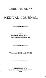 Tapa de The Carolina Medical Journal