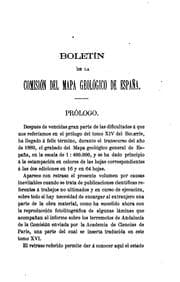 Tapa de Boletín geológico y minero