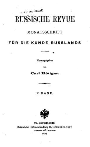 Tapa de Russische Revue