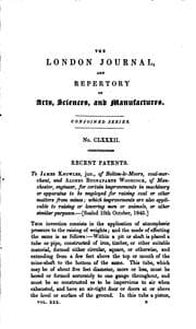 Tapa de Newton's London Journal of Arts and Sciences: Being Record of the Progress ...