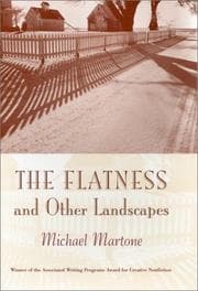 Tapa de The flatness and other landscapes