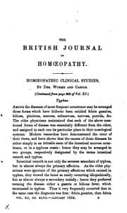 Tapa de The British Journal of Homoeopathy