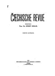 Tapa de Čechische Revue