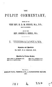 Tapa de The pulpit commentary, ed. by H.D.M. Spence and J.S. Exell. nT=