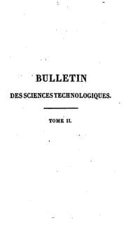 Tapa de Bulletin universel des sciences et de l'industrie