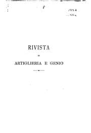 Tapa de Rivista di artiglieria e genio