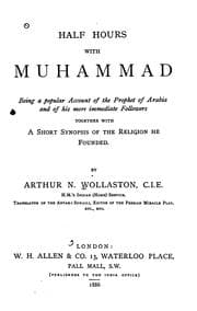 Tapa de Half Hours with Muhammad ...: Together with a Short Synopsis of the Religion He Founded