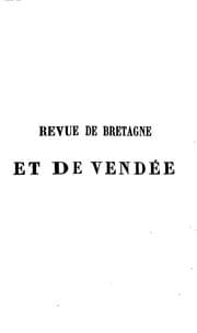 Tapa de Revue de Bretagne et de Vendée