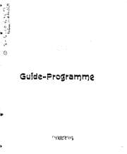 Tapa de Guide-programme