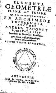 Tapa de Elementa Geometriae Planae Ac Solidae