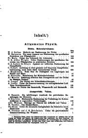 Tapa de Beiblätter zu den Annalen der Physik