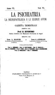Tapa de Psichiatria: gazzetta trimestrale