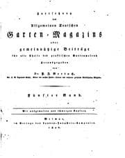 Tapa de Fortsetzung des Allgemeinen teutschen Garten-magazins: Oder gemeinnützige Beiträge für alle ...