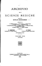 Tapa de Archivio per le scienze mediche