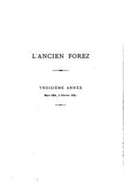Tapa de L'Ancien forez