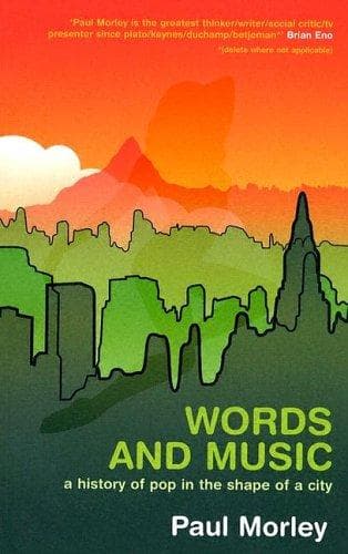Tapa de Words and music