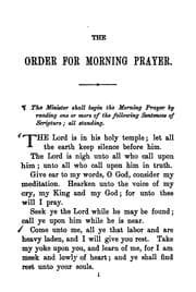 Tapa de A Book of Prayer for the Church and the Home: With Selections from the Psalms