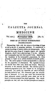 Tapa de The Calcutta Journal of Medicine