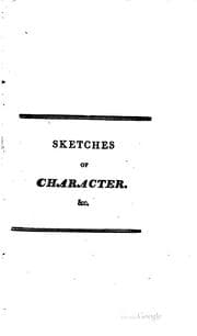 Tapa de Sketches of Character: Or, Specimens of Real Life. A Novel ...