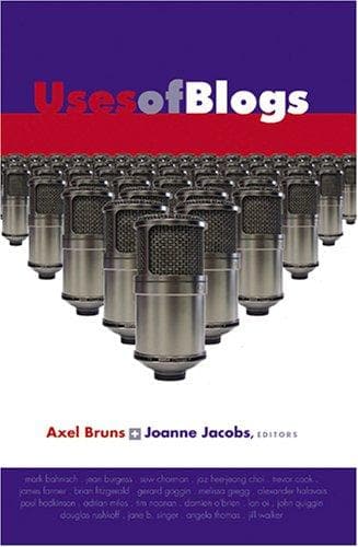 Tapa de Uses of blogs