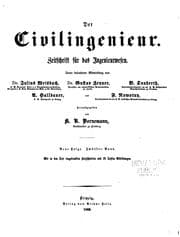 Tapa de Der Civilingieur: Zeitschrift für das Ingenieurwesen