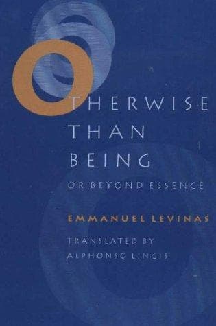 Tapa de Otherwise than being, or, Beyond essence