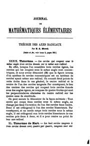 Tapa de Journal de mathématiques élémentaires