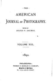Tapa de American Journal of Photography