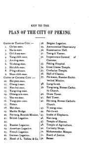 Tapa de Guide for Tourists to Peking and Its Environs: With a Plan of the City of Peking and a Sketch ...