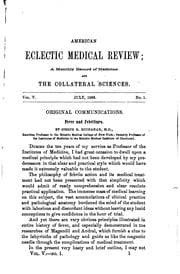 Tapa de American Eclectic Medical Review