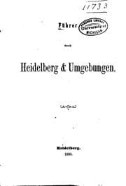Tapa de Führer durch Heidelberg& Umgebungen