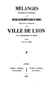 Tapa de Séjours de Charles viii et Loys xii à Lyon, jouxte la copie des Faicts, gestes et victoires ...
