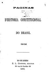 Tapa de Paginas d'historia constitucional do Brasil, 1840-1848