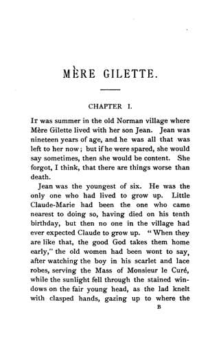 Tapa de Mere Gilette